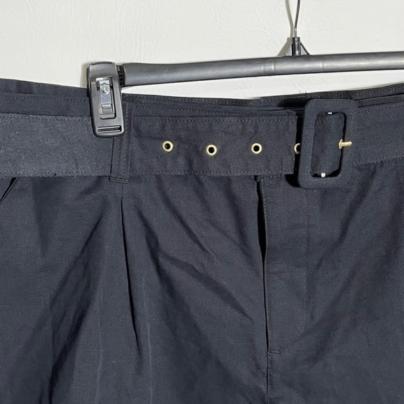 Future Collective Black belted shorts Jenee Naylor sz 20 - Picture 3 of 14